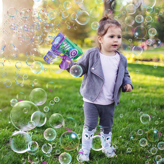 Jucarie electrica pentru bule de sapun, 12 găuri, 4000-10000 de bule pe minut [4]