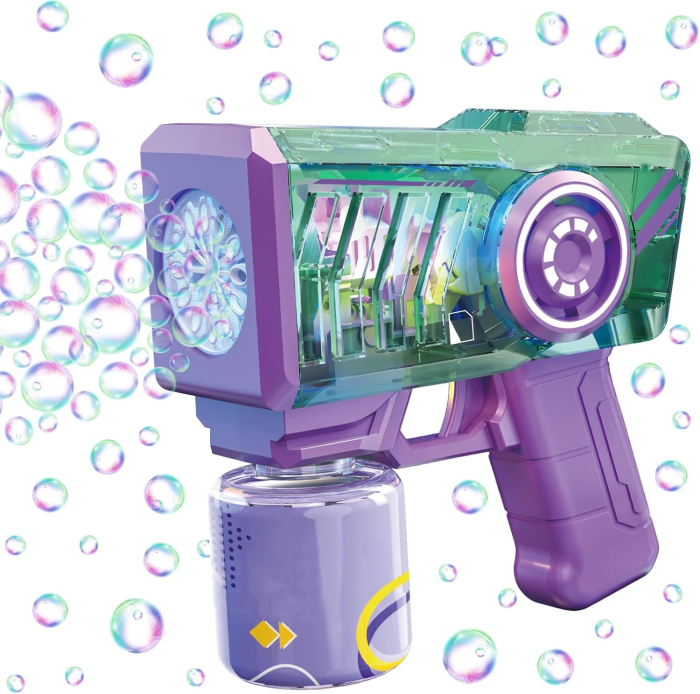 Jucarie electrica pentru bule de sapun, 12 găuri, 4000-10000 de bule pe minut [1]