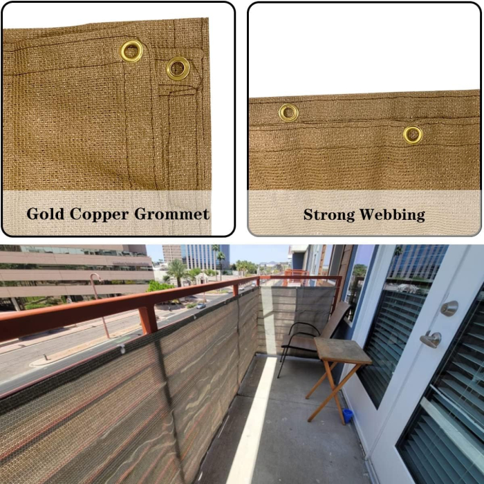 Plasa Maro de confidentialitate pentru gard, balcon, terasa, 90x300 cm [4]
