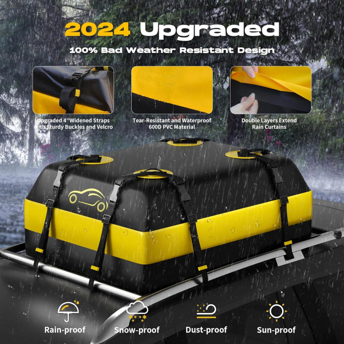 Portbagaj impermeabil pentru plafon auto 425L [2]