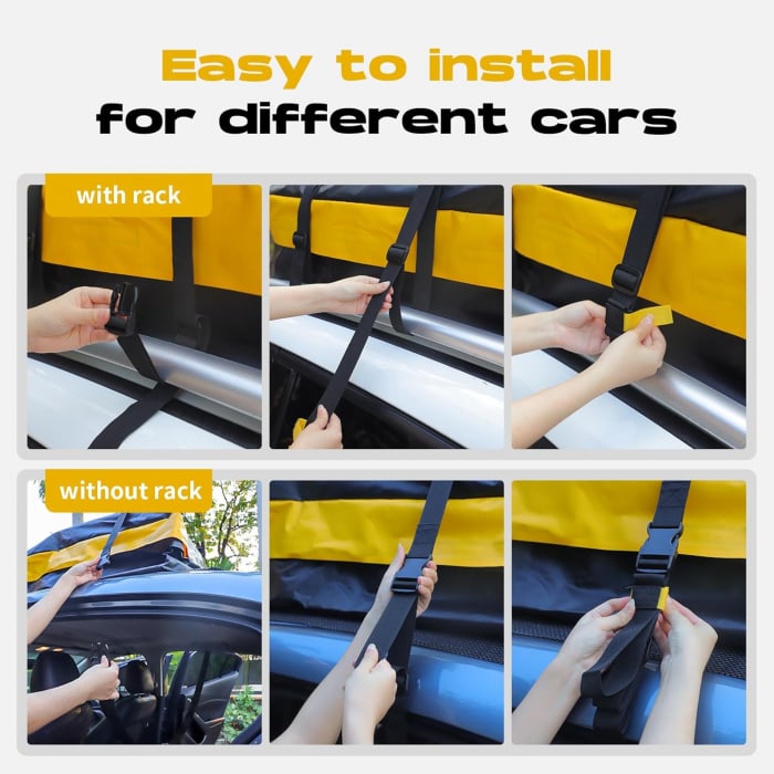 Portbagaj impermeabil pentru plafon auto 425L [4]