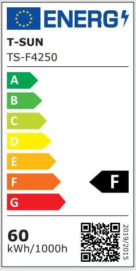 Proiector LED 2x60W, 11000 lm, trepied reglabil 77,5-169,5 cm, 6000K IP66 cablu 4m – Alb rece [9]