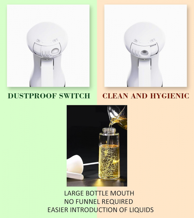 Pulverizator din sticla pentru lichide de bucatarie 200 ml [3]