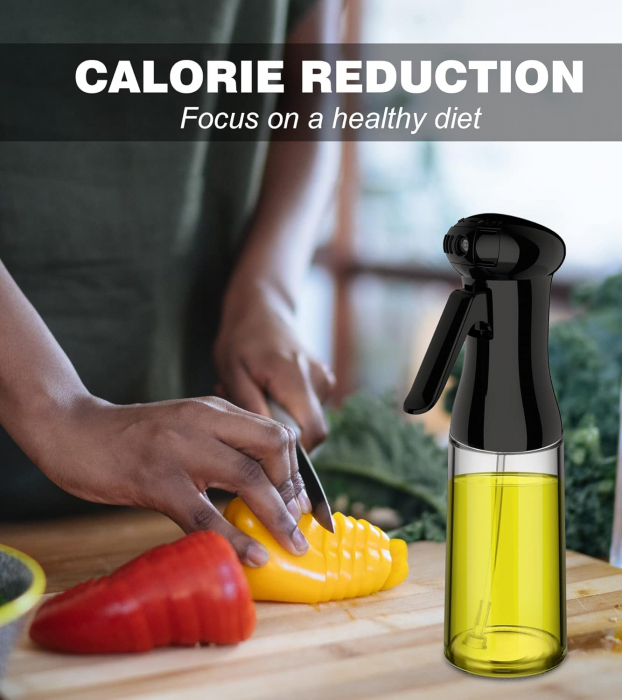 Pulverizator din sticla pentru lichide de bucatarie 200 ml [2]