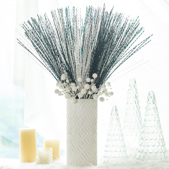 Ramuri ornamentale negre pentru sarbatori set 20 bucati [3]