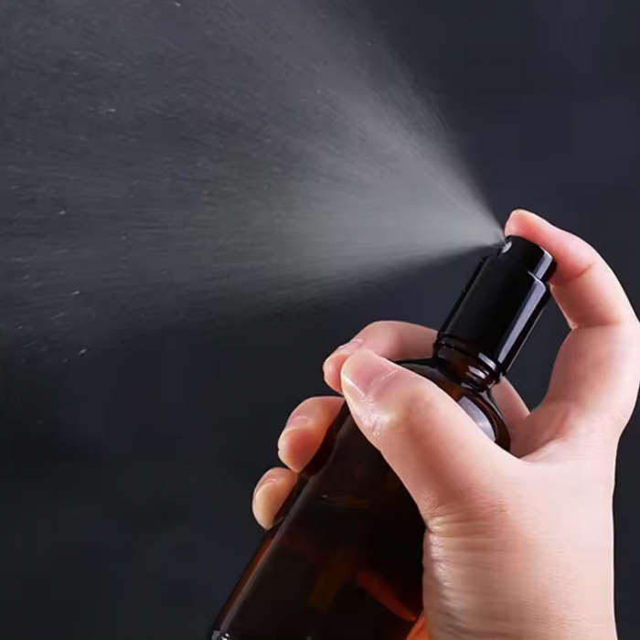 Sticlute negre cu pulverizator pentru uleiuri esentiale 6 bucati, 30 ml [5]