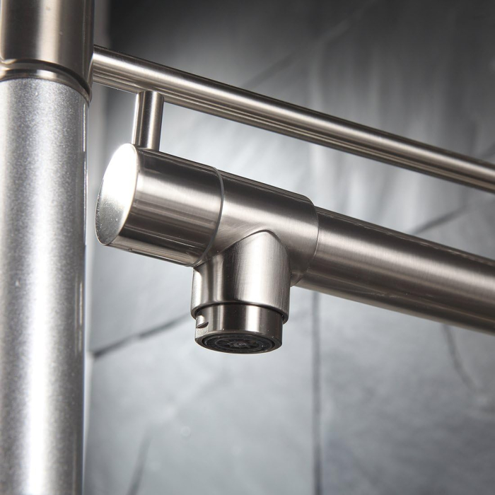 Robinet de chiuveta bucatarie sau baie cu dus si furtun extensibil [5]