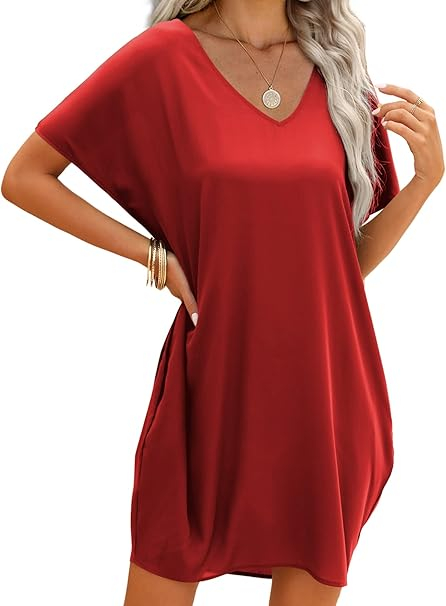 Rochie casual țesătură moale, respirabilă și confortabilă, ROSIE 2XL [2]