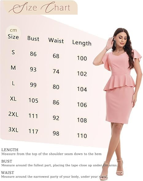 Rochie eleganta deasupra la genunchi, mulata pe corp, mâneci scurte M [5]