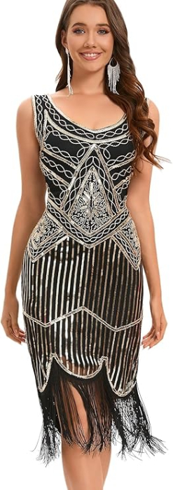 Rochie eleganta scurta, mulata pe corp, fara mâneci, neagra S [2]