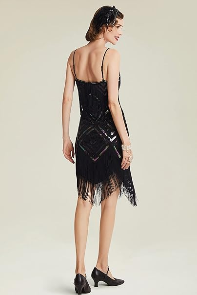 Rochie neagra eleganta, scurta, mulata pe corp, fara mâneci, M [3]