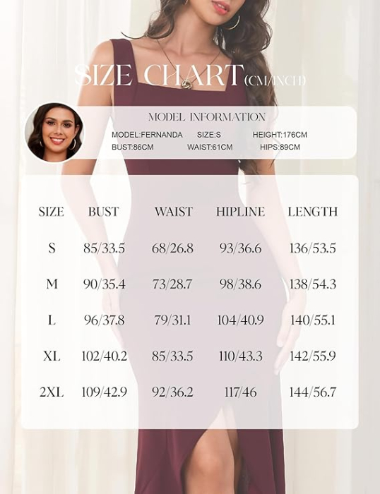 Rochie eleganta lunga, mulata pe corp, fara mâneci, albastru inchis XL [6]