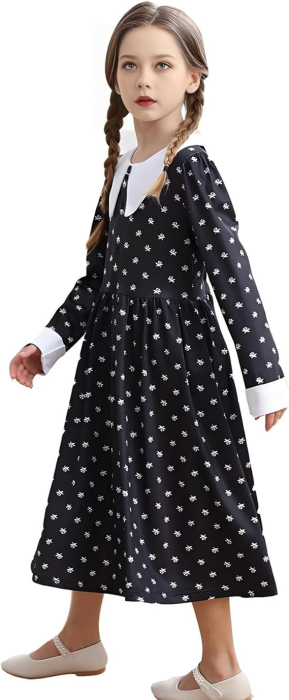 Rochita de personaj Wensdey pentru Copii cu gentuta asortata, 150 [3]