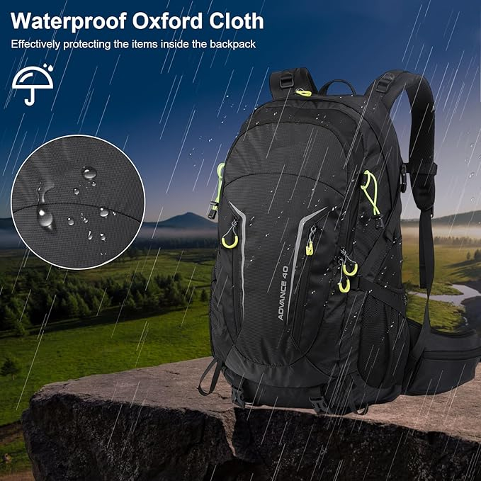 Rucsac impermeabil, calatorii, drumetii, camping 40 L [6]