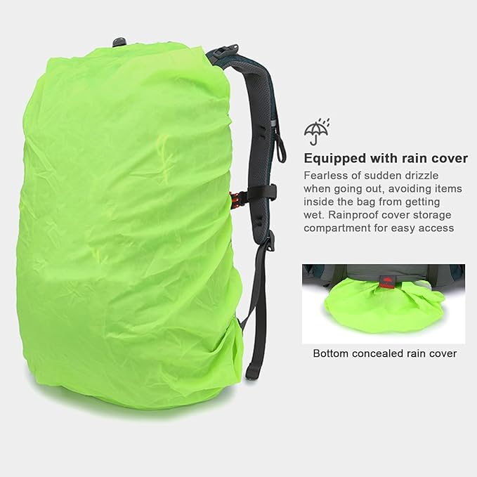 Rucsac impermeabil, calatorii, drumetii, camping 40 L [5]