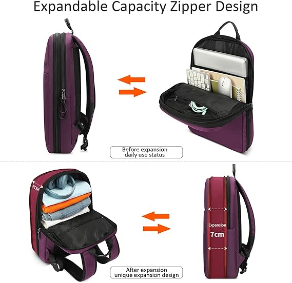 Rucsac robust impermeabil, ghiozdan scoala, calatorii, fitness 39x27x8 cm, albastru [3]