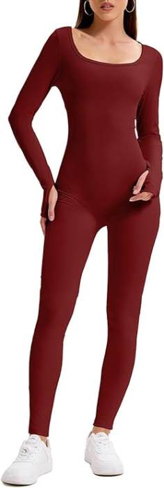 Salopeta rosie, elastica pentru femei, ideala pentru sport  S [5]