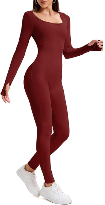 Salopeta rosie, elastica pentru femei, ideala pentru sport  S [6]