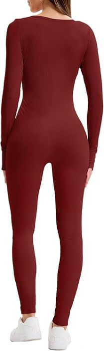 Salopeta rosie, elastica pentru femei, ideala pentru sport  S [2]