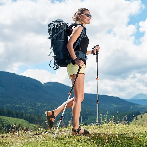 Sandale de vara ortopedice, usore, confortabile, negre/maro 41.5 [5]