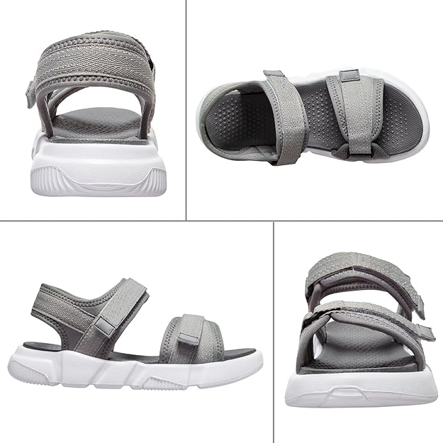 Sandale lejere de drumetii si aer liber pentru femei, gri marimea 36 [6]