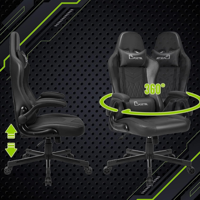 Scaun ergonomic pentru birou, cotiere reglabile, inaltime ajustabila, ideal gamming- RESIGILAT [6]