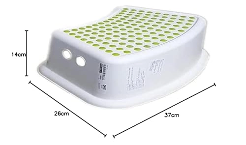 Inaltator pentru copii, anti-alunecare și robust alb cu verde [2]