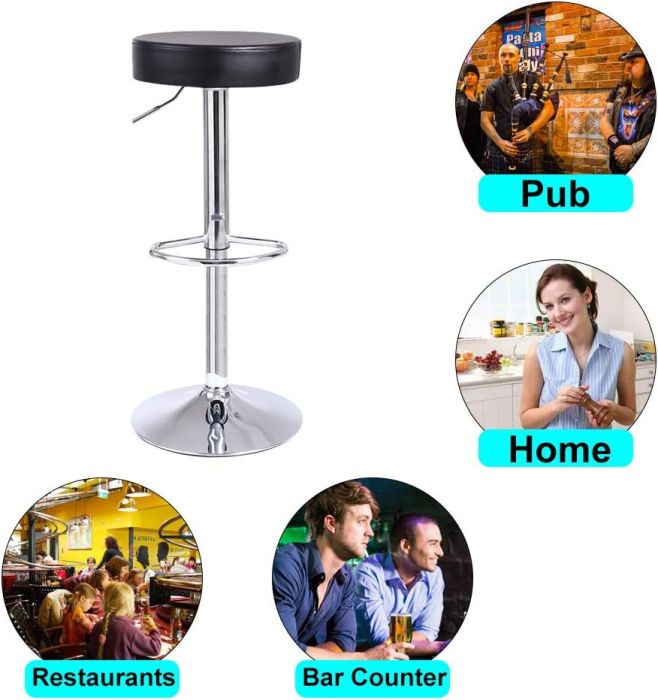 Scaun rotund ajustabil pe inaltime 63-83 cm [4]