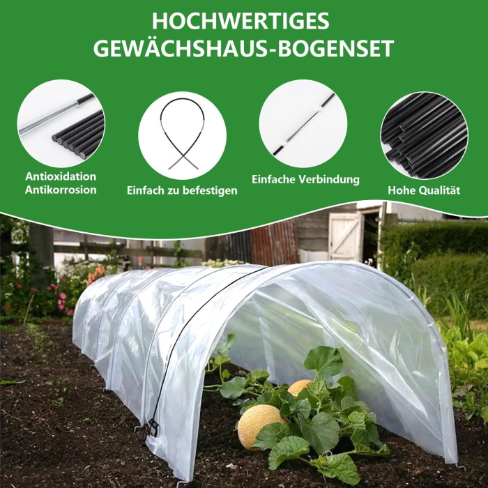 Sera tunel demontabila, din 30 cadre detasabile cu 20 conexiuni, 20 cleme [4]