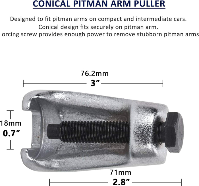 Set 2 prese pentru dezasamblarea de pivoti si capete bara universale [4]