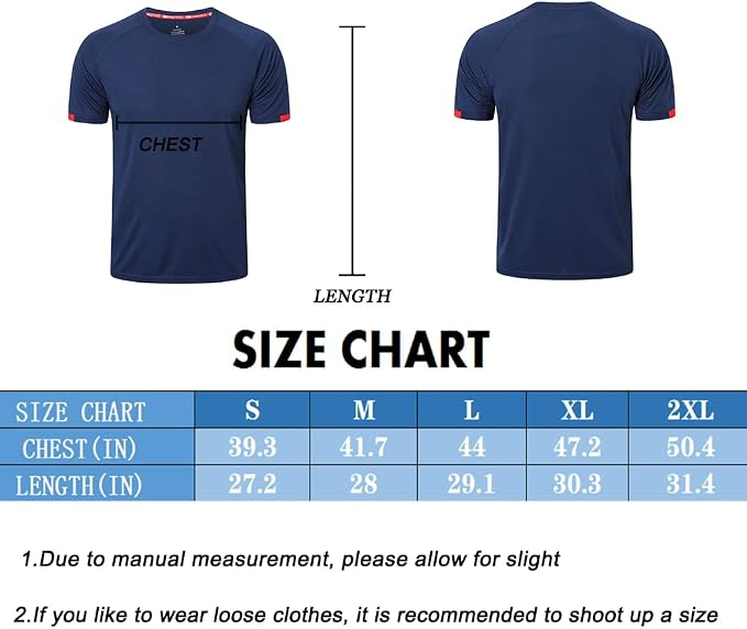 Set 5 tricouri sport respirabile pentru barbati,  Negru/Gri/Bleumarin/Alb/Rosu M [7]