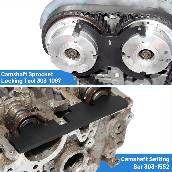 Set cale distributie compatibil cu Ford Mazda 1.4 1.8 2.0 Di/TDDTI/TDDi Eco-Boost 1.6 Ti-VCT 1.5/1.6 2.0 TDCi Bisenya [7]