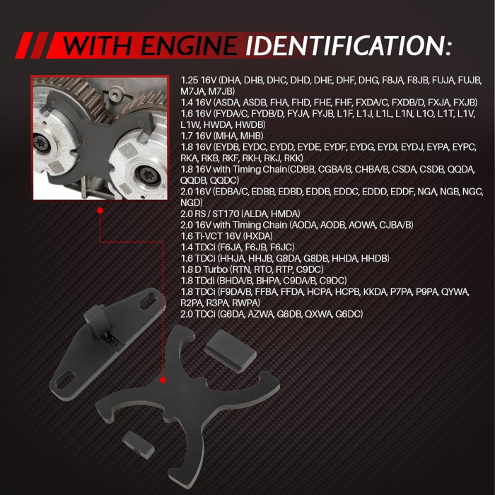 Set cale distributie Focus 1998-2008, Fiesta 1995-2008, Mondeo 1993-2008, 1.4 1.6 1.8 2.0 Di/TDCi/TDD [6]