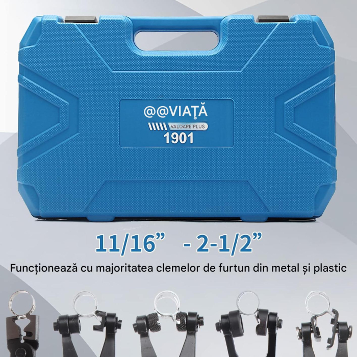 Set de clești pentru cleme de furtun 9 piese pentru utilizare auto [3]