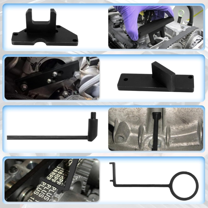 Set cale distributie Peugeot Citroen Opel 1.2, OEM: 0109-2BJ-0109-20109-2CJ-0109-2D [4]