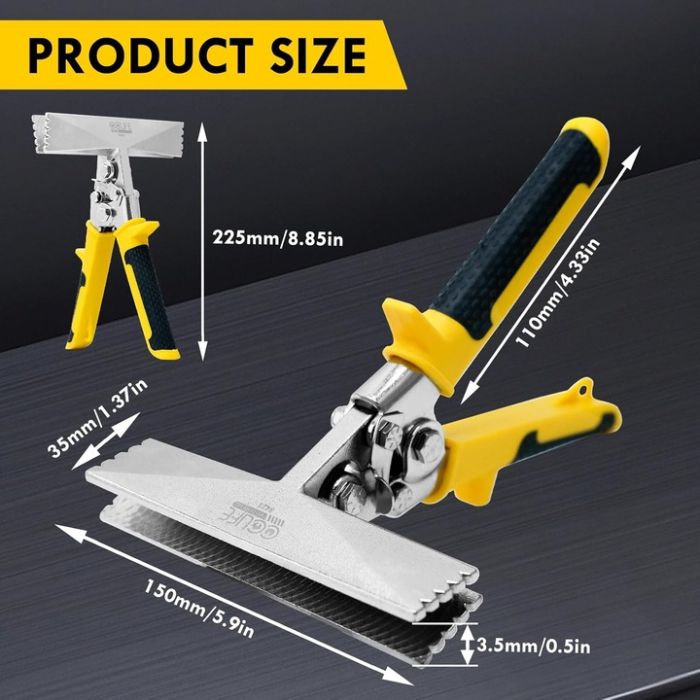 Cleste 150mm pentru pliat tabla [4]