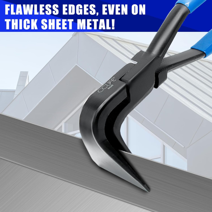 Set de 3 clesti labastri pentru indoit tabla, manere antiderapante 275 mm, otel carbon [4]