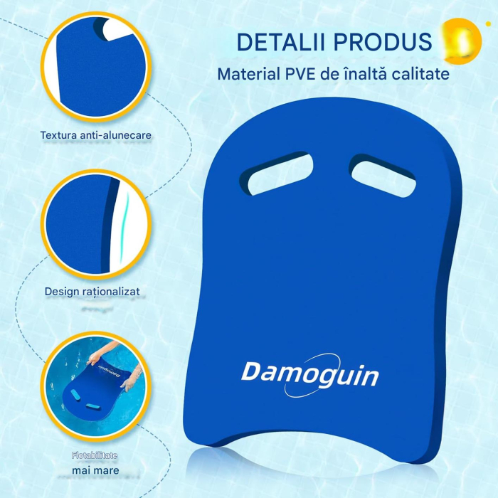 Placa albastra de inot pentru incepatori si copii, recomandata 15-45 kg [3]
