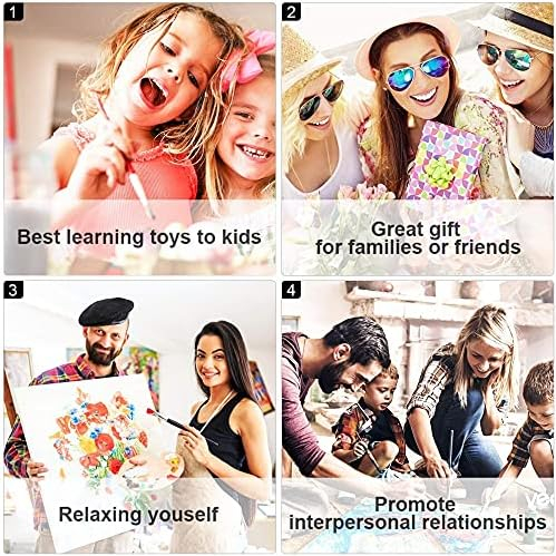 Set pictura in ulei, pe numere, pentru copii si adulti, Flori roz  16x20 cm [5]
