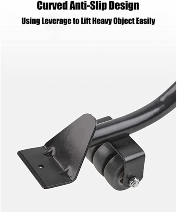 Set ridicat si transport mobila in casa cu 4 role cu franare si parghie ridicat, sarcina max 400 kg [4]