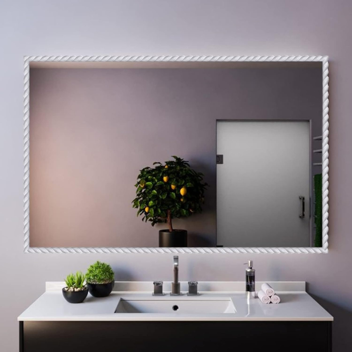 Sfoara decorativa alba autoadeziva 5m x 15mm [2]