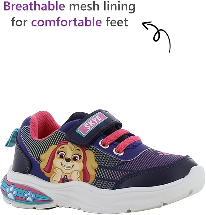 Sneakers Fete Leomil Paw Patrol Skye, cu LED în Talpă, Luminoși, 28 [7]