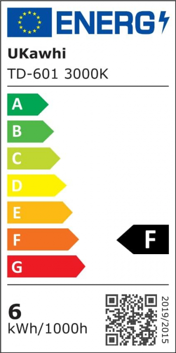 Spot LED exclusiv, încastrat, pivotant, spot LED ultraplat, 230V, lumini încasabile alb cald de 6W, set de 5 [7]