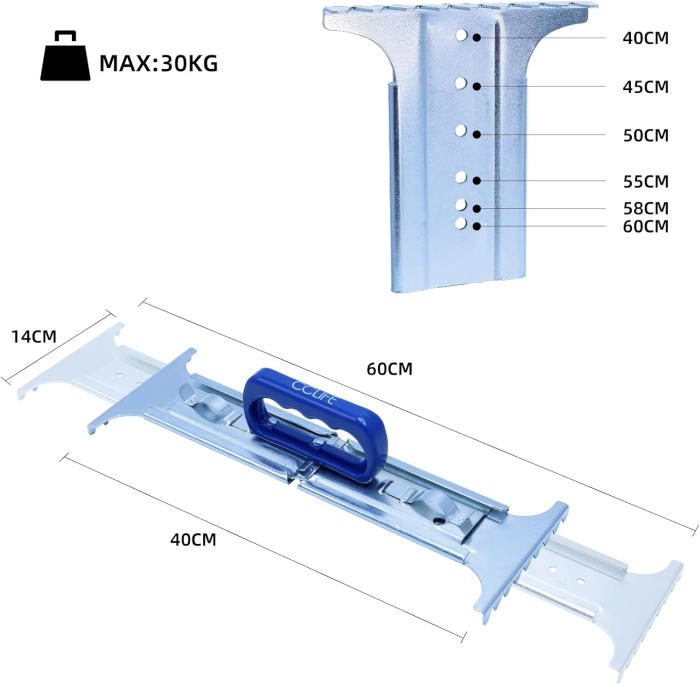Maner ridicare placi ceramice cu dimensiuni 40-60 cm, reglabil 6 trepte, max 30kg [2]