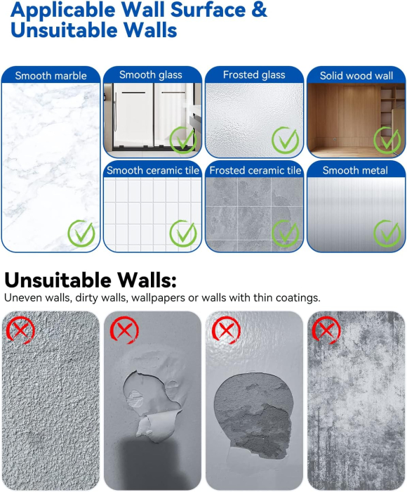 Suporti metalici, negri, pentru 6 scule cu 6 carlige, aplicare fara gaurire [6]