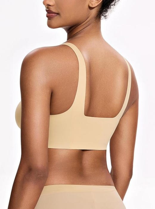 Sutien Push-Up fara cusaturi, captusit, crem L [3]