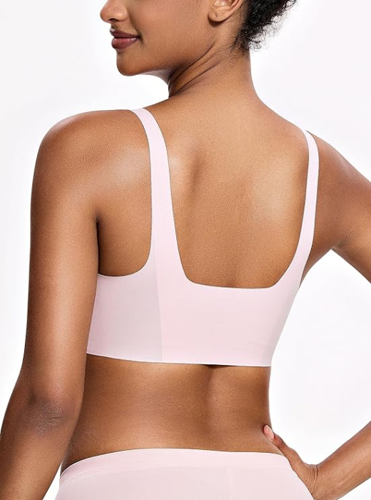 Sutien Push-Up fara cusaturi, captusit, Roz 2XL [3]