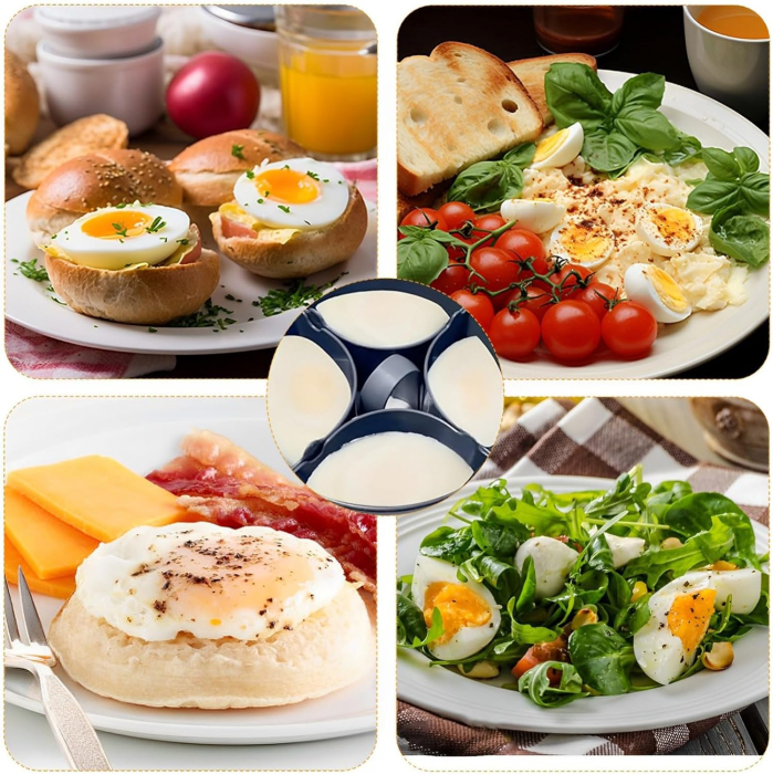 Coș de gătit oua la Airfrier, plastic neaderent, curatare usoara [5]