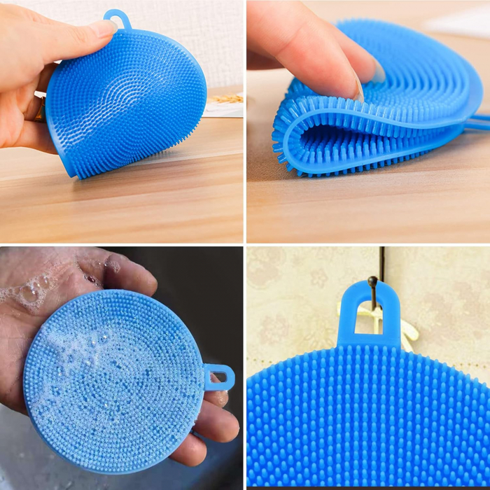Tavi metal de 10 cm pentru tartă cu bază detașabilă, acoperire antiaderentă, set 10 bucati [6]