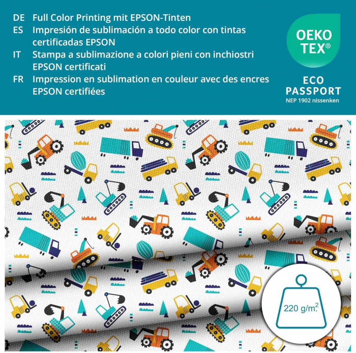 Tesatura impermeabila, material pentru tapiterie de exterior, 160x200 cm, pretabil fata de masa gradina, Model de vehicule [4]